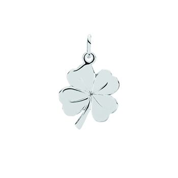 Vedhæng firkløver 15 mm sterling sølv