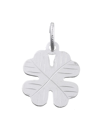 Vedhæng firkløver 13 mm sterling sølv
