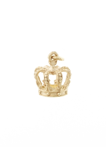 Vedhæng krone, 14 karat