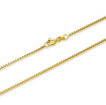 8 karat Venezia kædebredde 0,9 - 42 cm