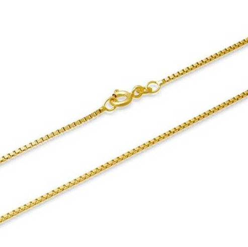 8 karat Venezia kædebredde 0,9 - 42 cm