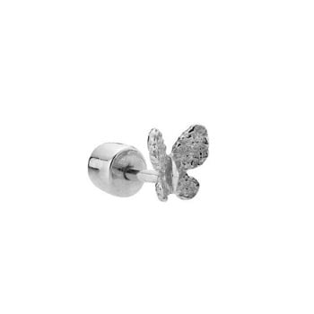 Sommerfugl piercing i sterling sølv fra Sara Høydahl x Sistie