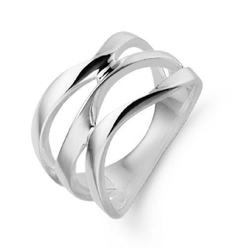 Image of Aagaard Sterling sølv fingerring, med blank overflade, model 11613330