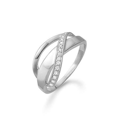 Image of Aagaard Sterling sølv fingerring, med blank overflade, model 21622212-75