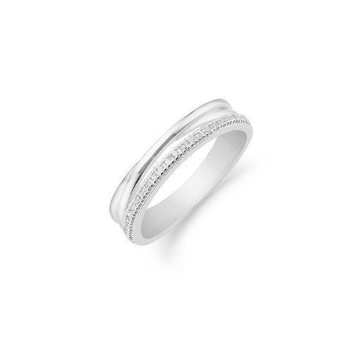 Image of Aagaard Sterling sølv Fingerring, med blank overflade, model 21622886-75