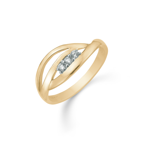 Guld ring, fra Støvring design