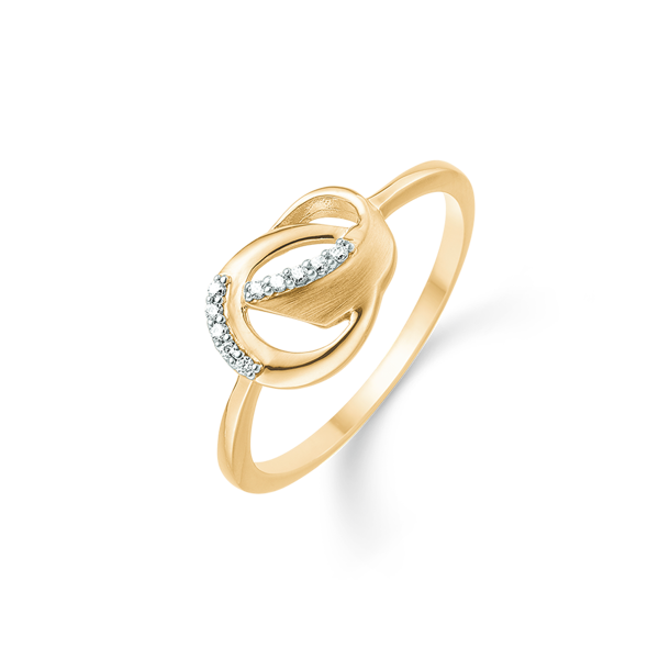 Guld ring, fra Støvring design