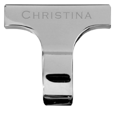 18 mm T-bar sæt i stål fra Christina Design Londons Collect serie køb det billigst hos Guldsmykket.dk her