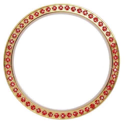 Christina Design London Collect Top Ring med 54 røde rubiner