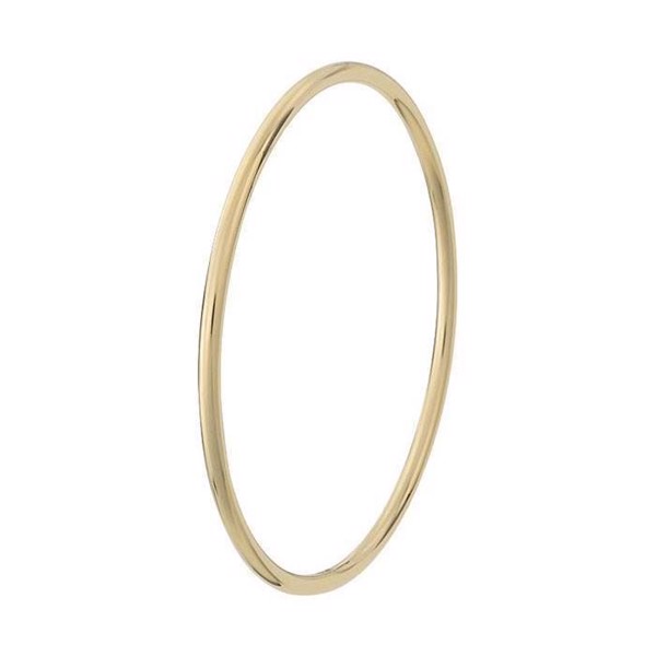 Image of BNH Dame blanke 14 kt rødguld Armring, Ø 6,0 cm og 3,0 mm i tykkelse