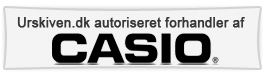 Urskiven.dk er Autoriseret Casio ur forhandler, din sikkerhed for en god handel