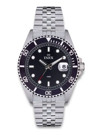 Inex Sport Herre, 42mm Quartz Herre m/lænke