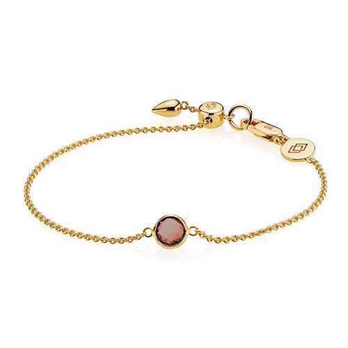 Image of Izabel Camille Prima Donna forgyldt sølv armbånd blank, model A3057gs-smokyQ