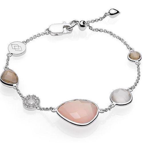 Image of Izabel Camille Orient sølv armbånd blank, model A3062sws-pinkCL