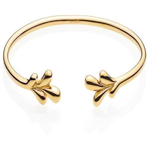 Image of Izabel Camille Embrace forgyldt sølv Armring blank, model A3072gs