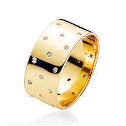 Image of Izabel Camille Elements sterling sølv Fingerring forgyldt, model A4087GS