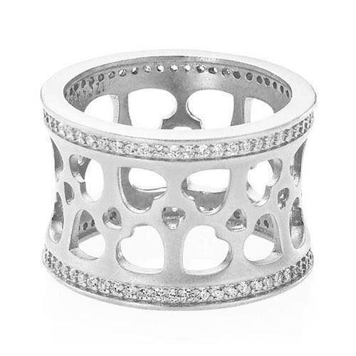 Image of Izabel Camille Love Story Sølv Fingerring Sølv ,model a4066sw