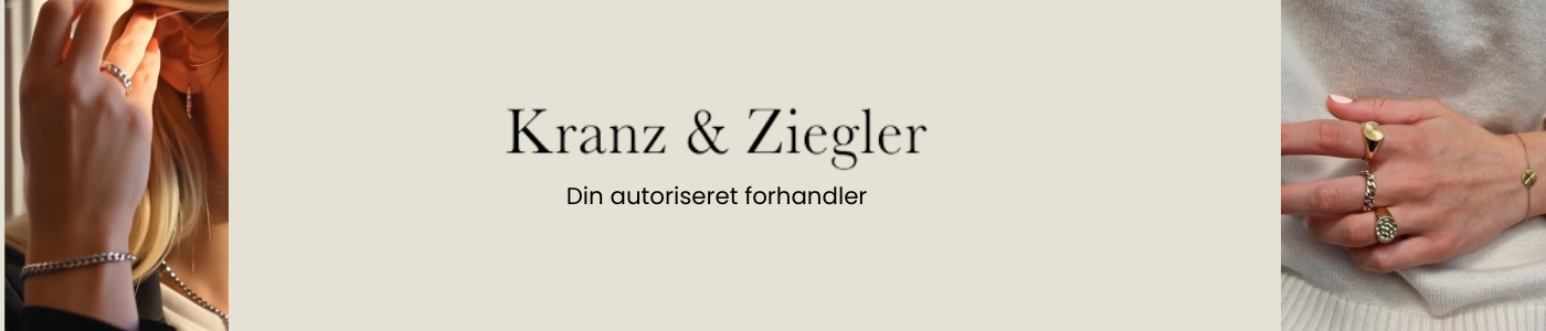 De populære Kranz & Ziegler smykker her hos Guldsmykket