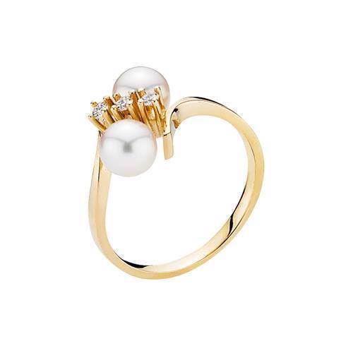 Image of Lund Copenhagen 14 karat guld fingerring blank, model 5072325-0,09