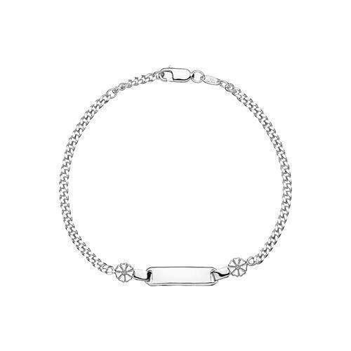 Image of Lund Copenhagen Marguerit sølv armbånd blank, model 90108019-H