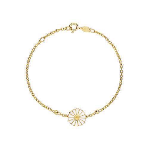 Image of Lund Copenhagen Marguerit sølv armbånd forgyldt, model 90141119-M