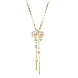 Image of Lund Marguerit 925 Sterling sølv Collier Forgyldt, model 902311-M