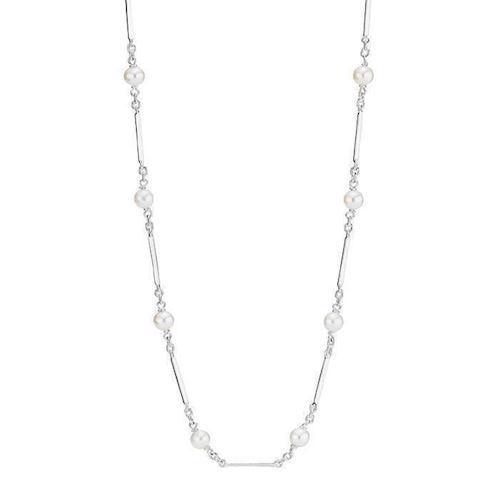 Image of Lund Copenhagen Pind og ferskvandsperle 925 sterling sølv collie blank, model 902433680-33