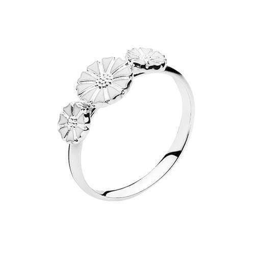 Image of Lund Marguerit 925 Sterling sølv Fingerring