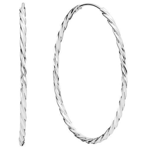 Image of Lund Copenhagen Fashion by Lund Copenhagen 925 sterling sølv øreringe blank, model 909519