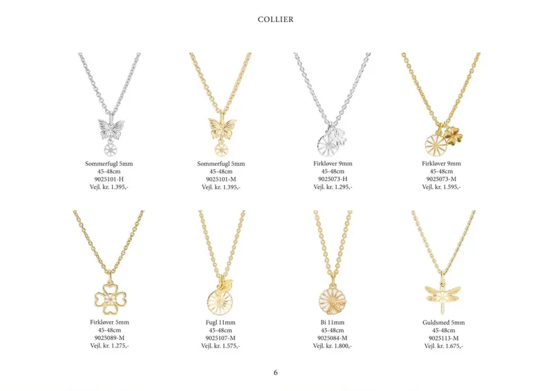 Lund Copenhagen Marguerit katalog 2026/27, side 6: Collier