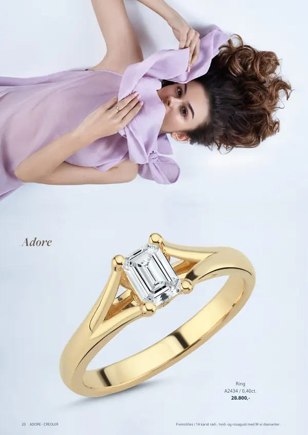 NURAN smykkekatalog 2024/25, side 20: Adore, Creoler