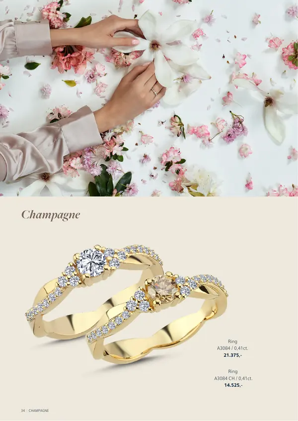 NURAN smykkekatalog 2024/25, side 34: Champagne