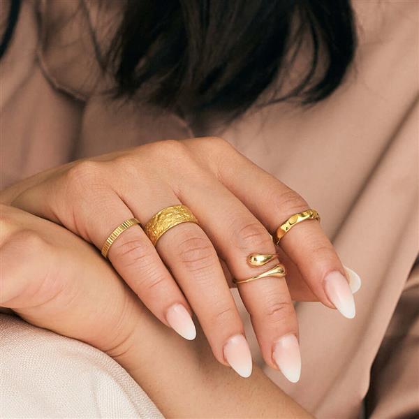 Ring, facet, fra aagaard