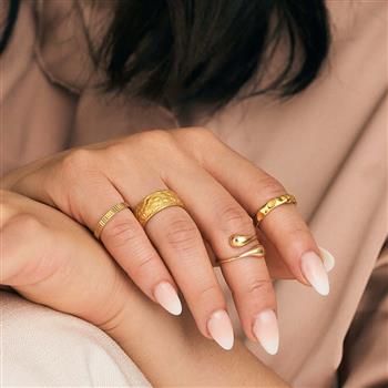 Ring, facet, fra aagaard