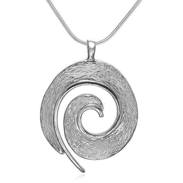 Spiral vedhæng i sølv, fra Blicher Fuglsang