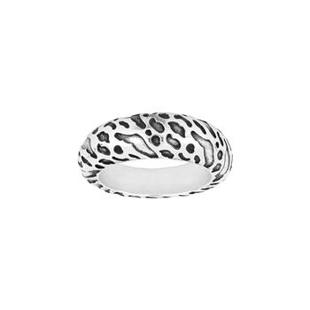 SHAPE Sølv rhod. ring Leopard, fra Siersbøl Shape