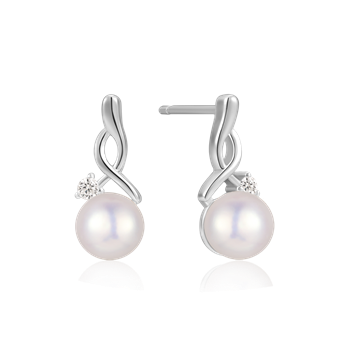 Sølv creoler, fra Støvring Design