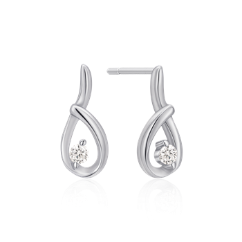 Sølv ørestikker, fra Støvring Design