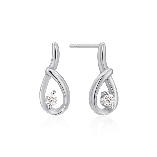 Sølv ørestikker, fra Støvring Design