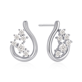 Sølv ørestikker, fra Støvring Design