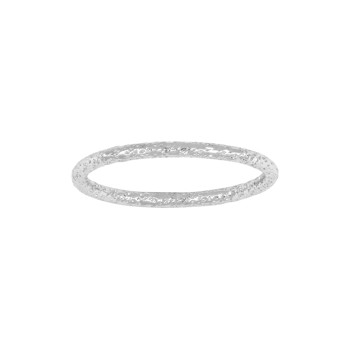 Rhod. sølv ring  NICE52 1,6mm, fra Nordahl