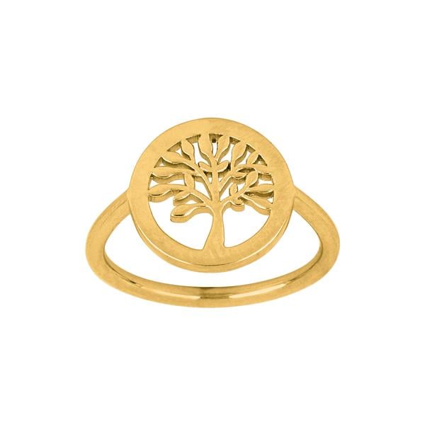 Forg. sølvring TREE52 11mm Str.52, fra Nordahl