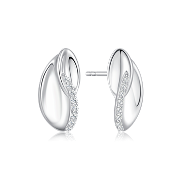 Sølv ørestikker, fra Støvring Design