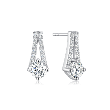 Sølv ørestikker, fra Støvring Design