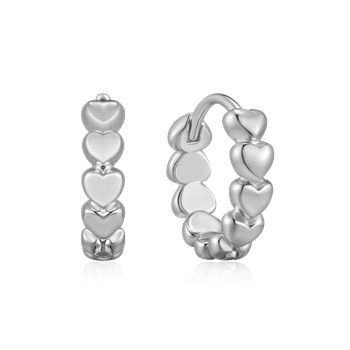 Sølv creoler, fra Støvring Design