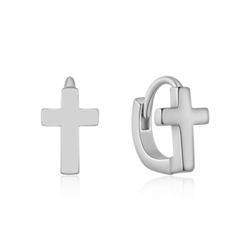 Sølv creoler, fra Støvring Design