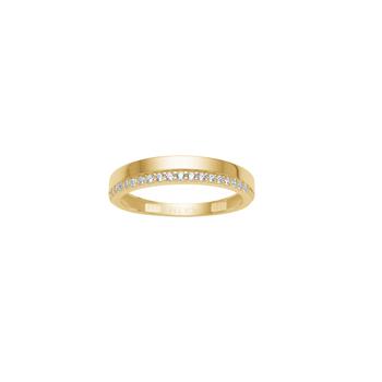 8kt. guldring  m. cz, fra Siersbøl