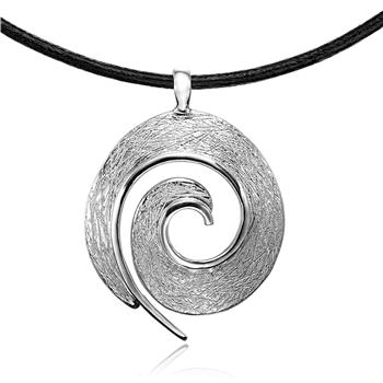 Spiral vedhæng i sølv, fra Blicher Fuglsang