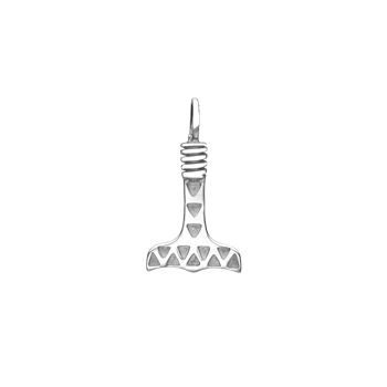 Sølv vedh. thorshammer, fra aagaard