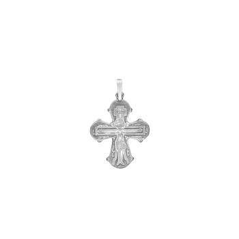 Sølv  dagmar kors 15 x 17,5 mm, fra by aagaard